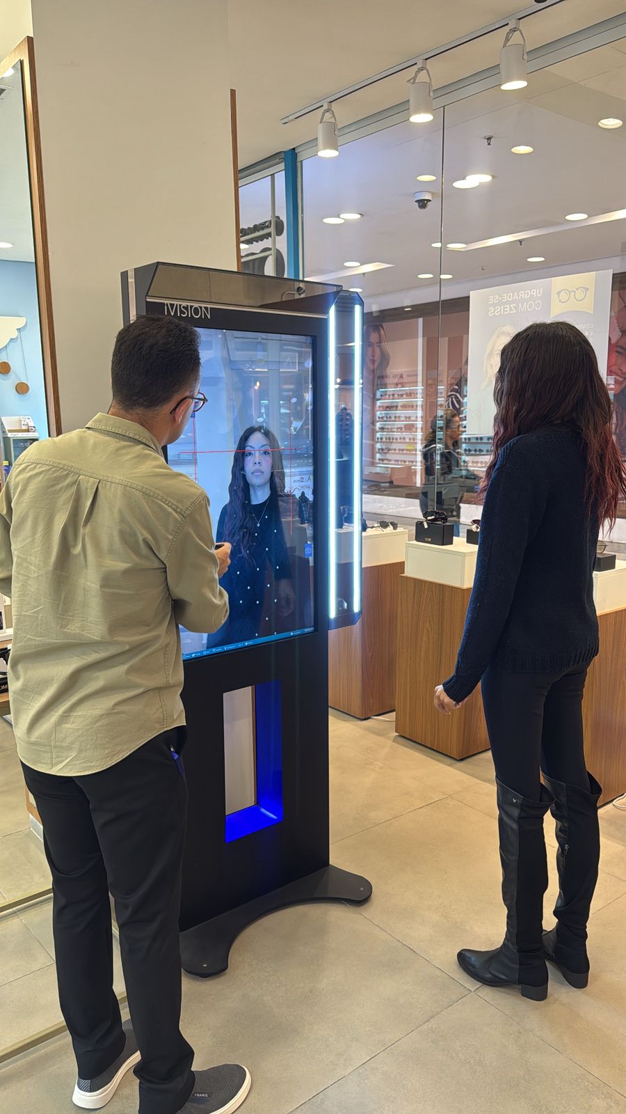 Tecnologia IVision exclusiva da Opticalia Tamboré